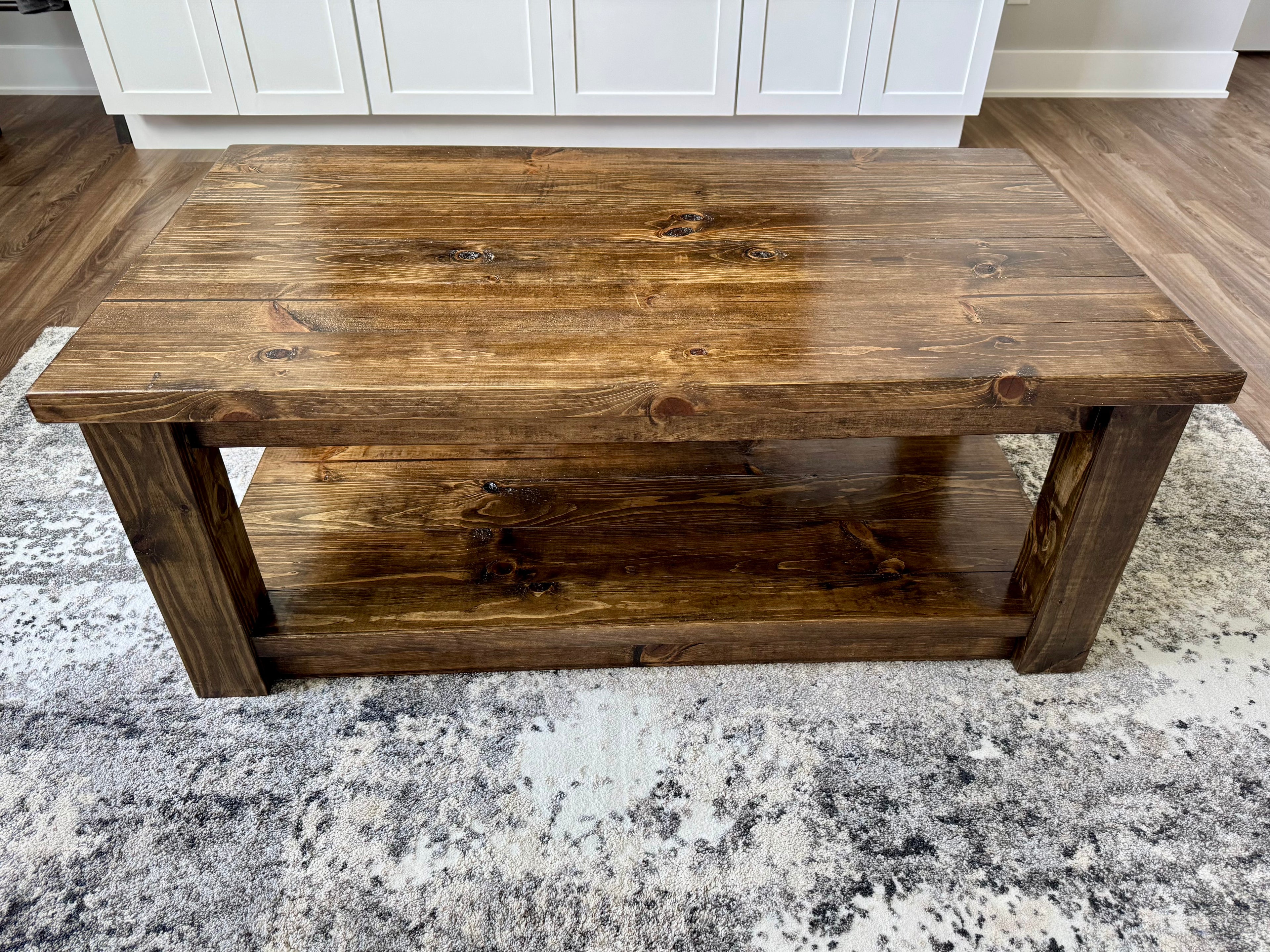 Rustic Modern Coffee Table