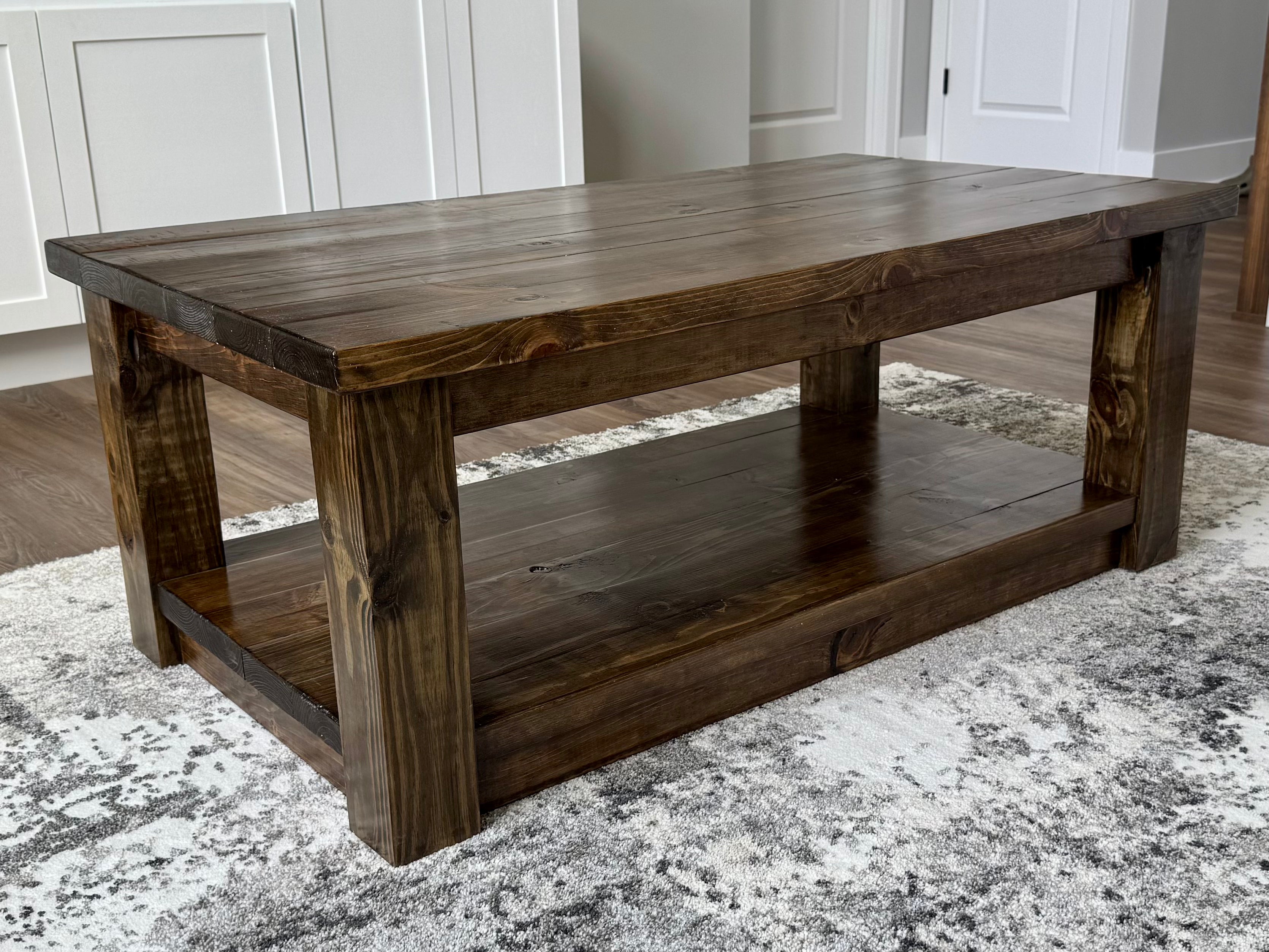 Rustic Modern Coffee Table
