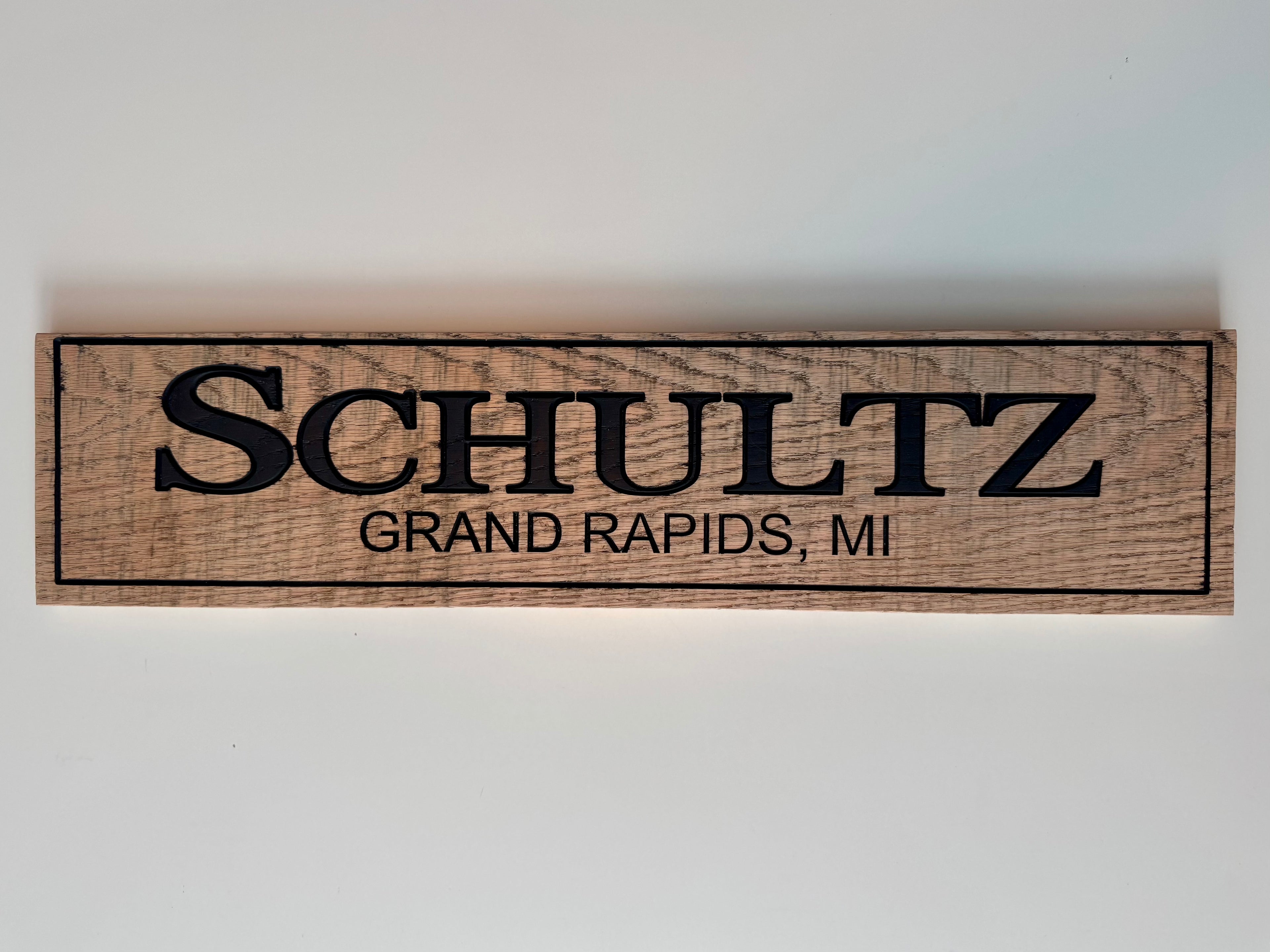 Custom Last Name sign