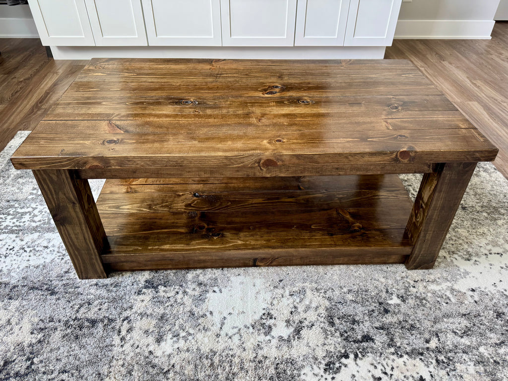 Rustic Modern Coffee Table