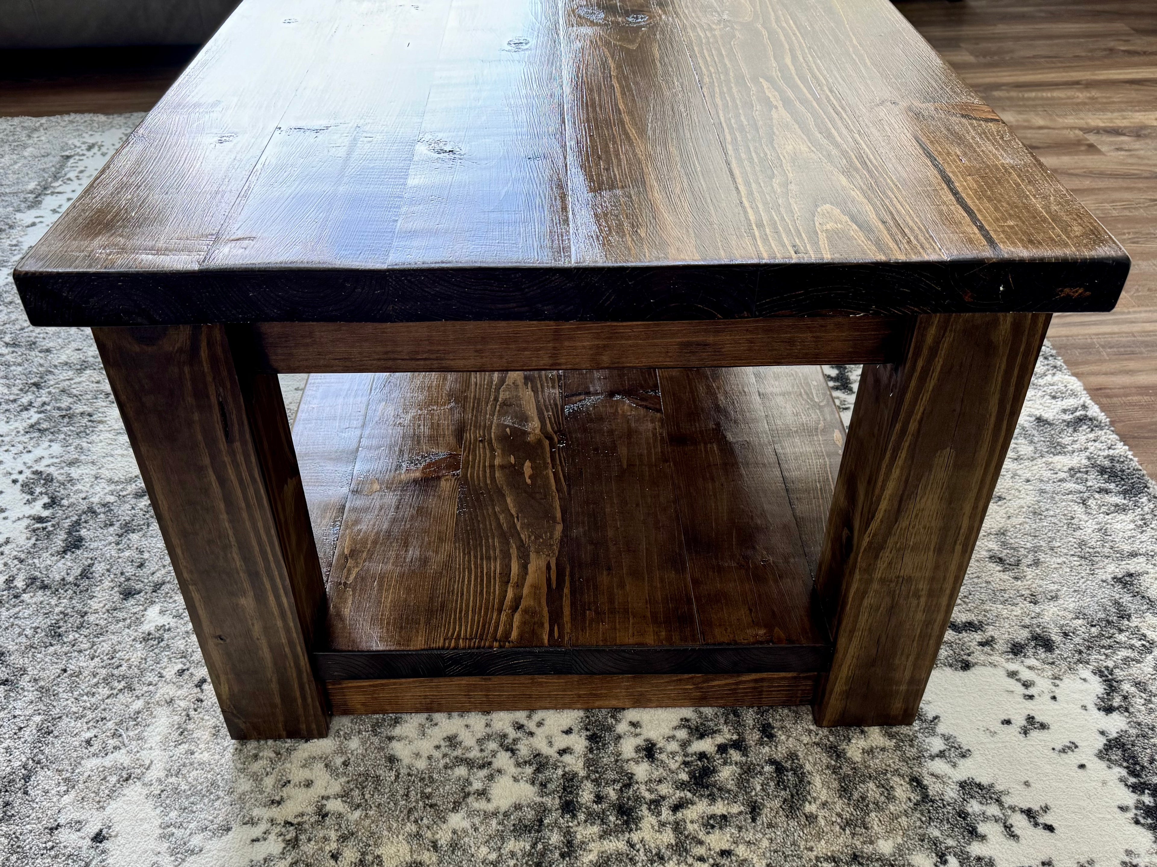 Rustic Modern Coffee Table
