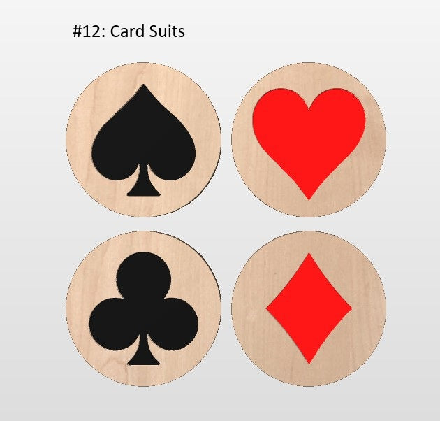 Hardwood Coaster 4 packs