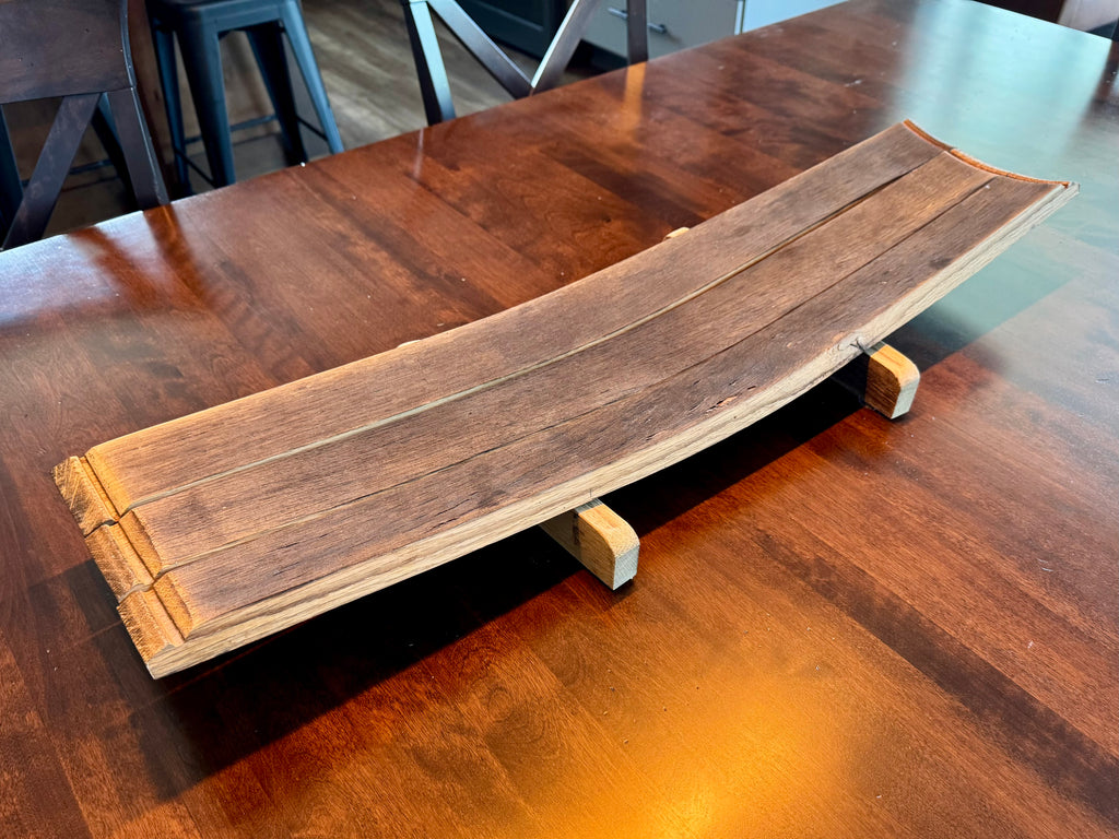 Barrel Stave Centerpiece