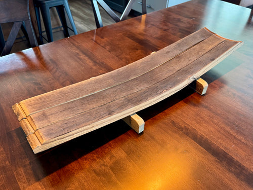 Barrel Stave Centerpiece