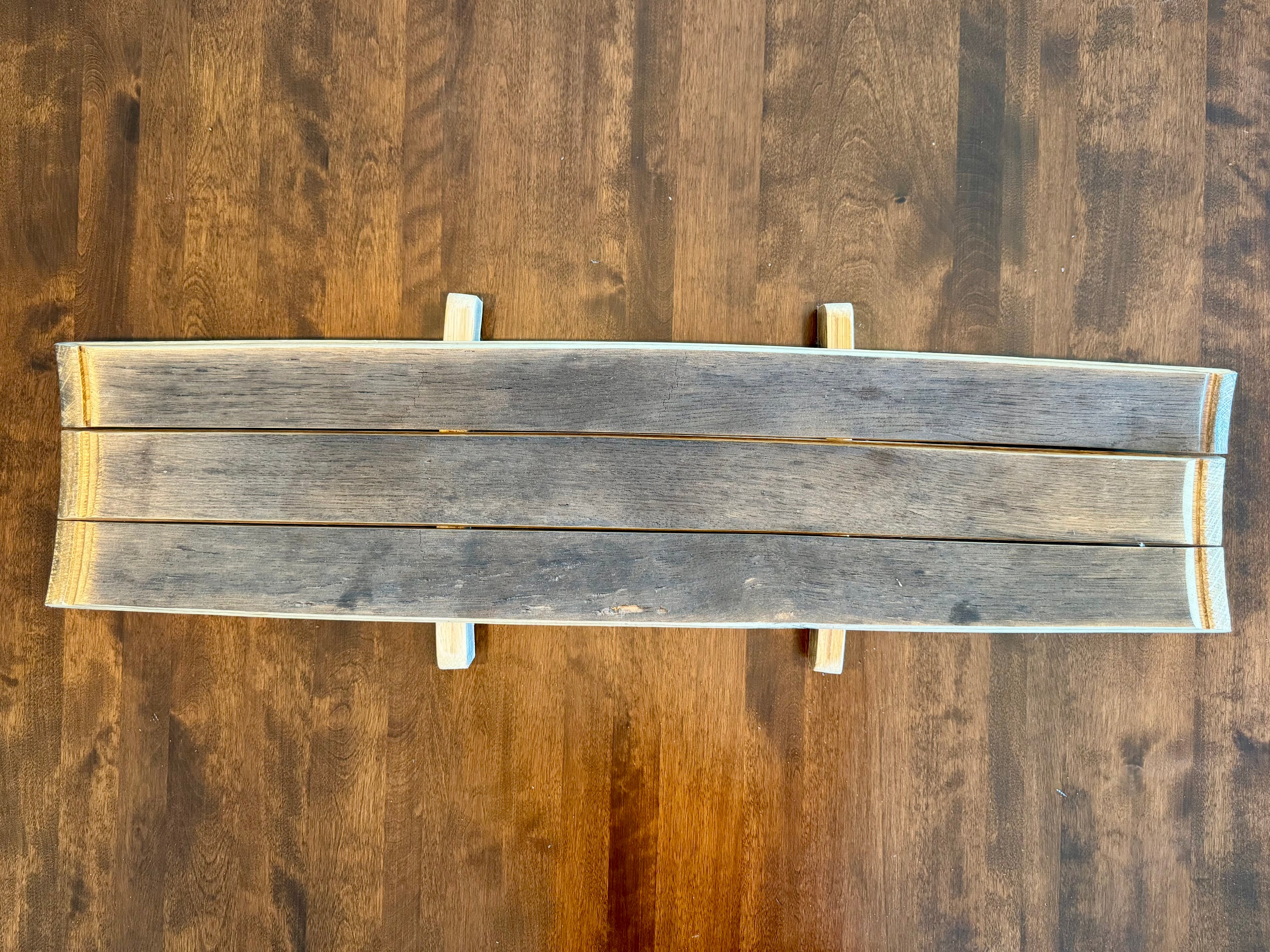 Barrel Stave Centerpiece