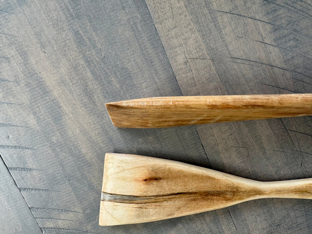 Handmade Maple Wooden Kitchen Spatula pack
